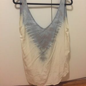 Tie Dye Low-Back Top